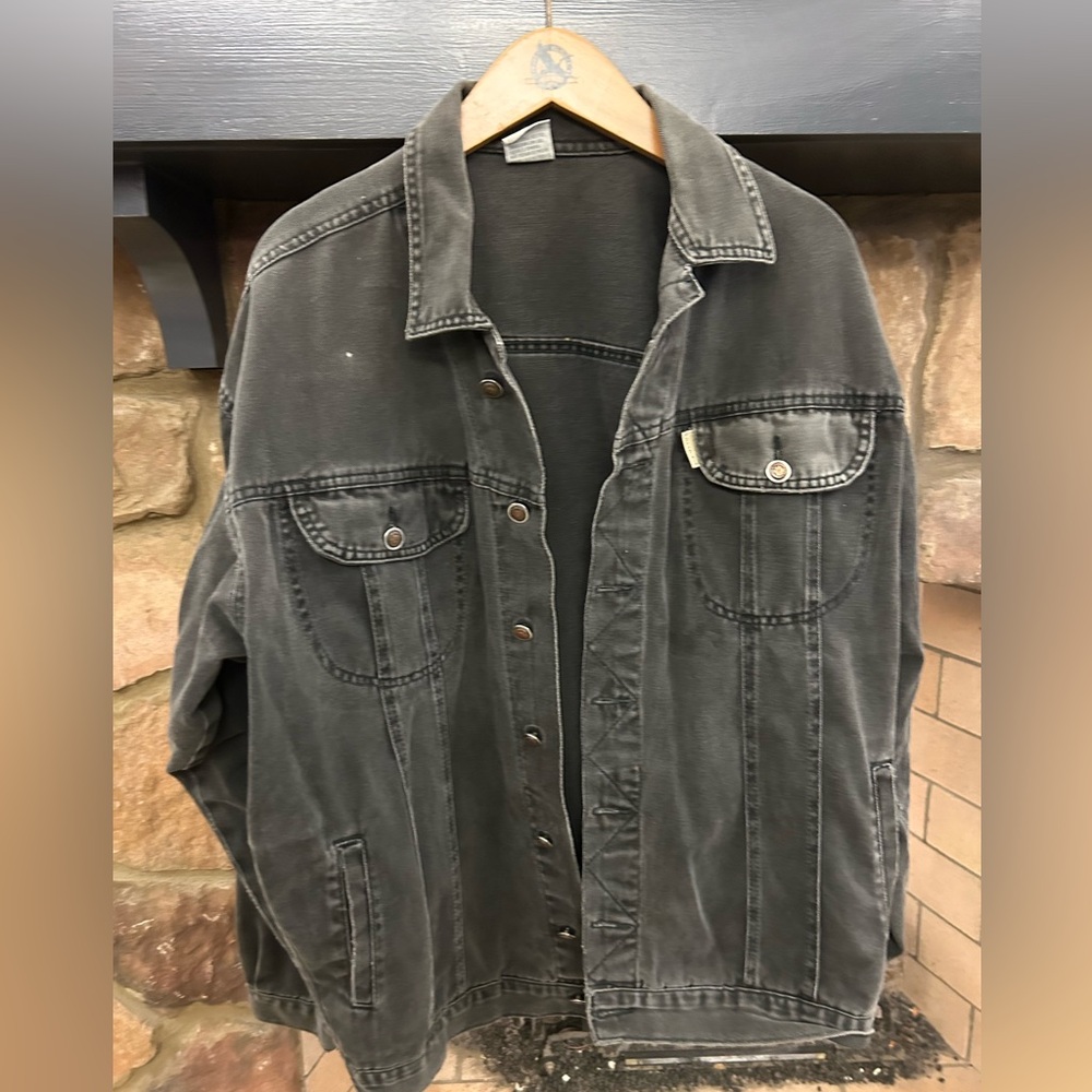 Vintage Jacket New Panther Jacket/Coat-Large-HIGH Quality-100% Algodao-Black